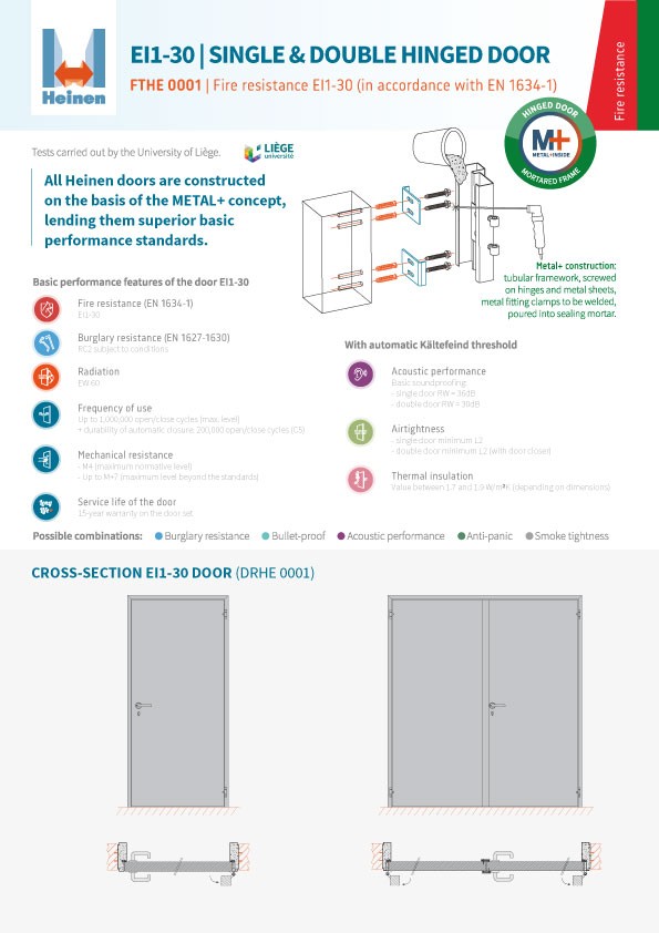 FTHE-0001-Metal-EI1-30-Hinged-door