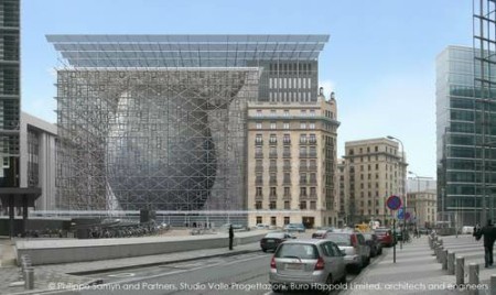 New headquarters of the European Council in Brusselsrussels