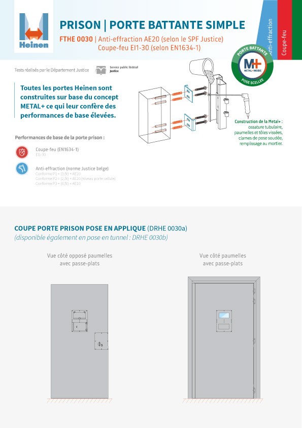 FTHE-0030-Metal-Prison-Porte-battante-simple