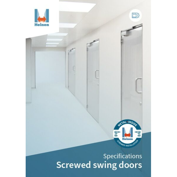SPHE 0100 | Specifications Swingdoors with screwed frame