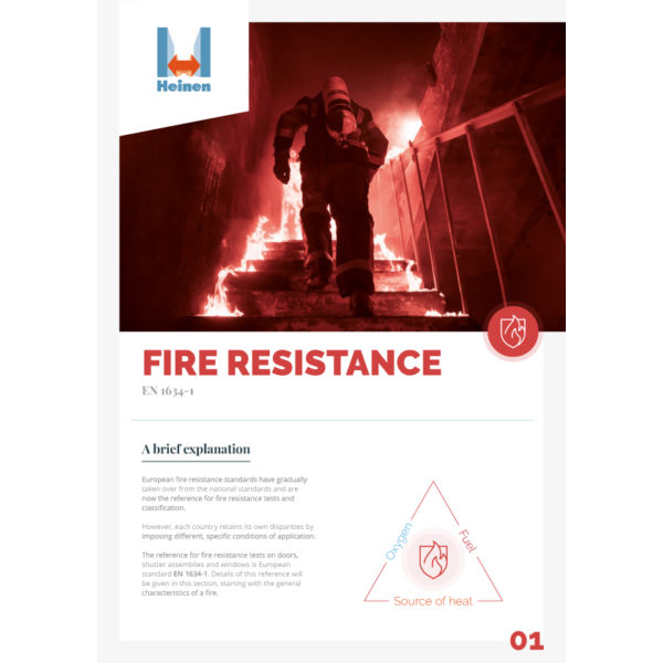 DOHE P001 - Fire resistance information